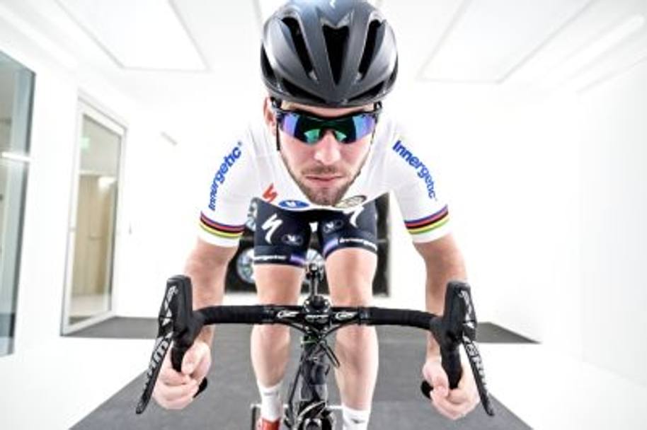 Anche Mark Cavendish ha testato i nuovi materiali a Morgan Hill (Gran Bretagna), nella galleria del vento che della Specialized, il colosso che fornisce le bici a molti campioni del ciclismo 